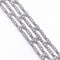 Bracelet Bracelet rivière à 4 rangs en or blanc 18 carats et diamants 58 Facettes D364206LF