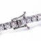 Bracelet Bracelet rivière en or blanc 18 carats et diamants taille brillant 58 Facettes D364212LF