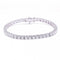 Bracelet Bracelet rivière en or blanc 18 carats et diamants 58 Facettes D364211LF