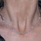 Collier Collier en or blanc 18 carats et diamants taille brillant 58 Facettes D364222LF