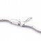 Collier Collier en or blanc 18 carats et diamants taille brillant 58 Facettes D364222LF