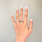 Bague 54 FRED Pain de Sucre - Bague en or blanc 750 avec topaze et diamants 58 Facettes 260059R