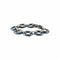 Bracelet Bracelet en or jaune 18 ct et hématite 58 Facettes