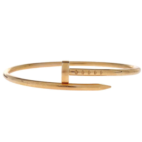 Bracelet Cartier Juste un Clou - Bracelet en or rose 18K 58 Facettes exmm952ree