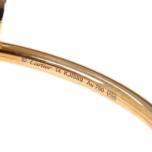 Bracelet Cartier Juste un Clou - Bracelet en or rose 18K 58 Facettes exmm952ree