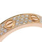 Bague 48 Cartier Love - Alliance pavée en or jaune et diamants 58 Facettes txo8f8