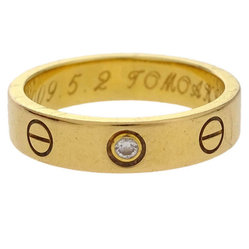 Bague 52 Cartier Love - Alliance en or rose 18K et diamant 58 Facettes uo4gc8