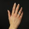 Bague 50 Bague solitaire Art déco en or blanc avec diamant 58 Facettes 24-261