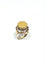 Bague 56 Bague Dos Pesos en or jaune 18 carats et pièce or 22 carats 58 Facettes 1714249