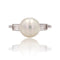 Bague 51 Bague Art déco en platine avec perle fine et diamants baguette 58 Facettes 23-112