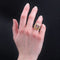 Bague 50 Bague vintage ronde en or rose 18 carats et morganite 58 Facettes 23-044