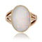 Bague 48 Bague ancienne en or jaune 18 carats et opale 58 Facettes 22-573