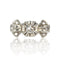 Bague 52 Bague nœud Art déco en or blanc 18 carats et diamants 58 Facettes 22-460