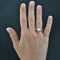 Bague 57 Bague ancienne couronne en or rose 18 carats, perle et diamants 58 Facettes 22-246