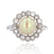 Bague 52 Bague ancienne perle fine et diamants en platine 58 Facettes 22-140