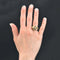 Bague 52 Bague rétro nœud en or rose 18 carats et platine, diamants 58 Facettes 22-114