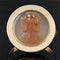 Bague 59 Bague camée sur agate ancienne en or rose 18 carats 58 Facettes 21-298