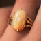 Bague 62 Bague ancienne en or jaune 18 carats et opale australienne 58 Facettes 20-226-54