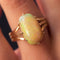 Bague 62 Bague ancienne en or jaune 18 carats et opale australienne 58 Facettes 20-226-54