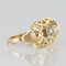Bague 52 Bague tank en or jaune 18 carats et diamants 58 Facettes CV75-52