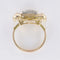 Bague 52 Bague tank en or jaune 18 carats et diamants 58 Facettes CV75-52
