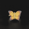 Bague 50 Bague papillon en or jaune 18 carats, émail et diamants 58 Facettes 13-215-7983000-51