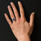 Bague 50 Bague cœur tanzanite et diamants en or blanc 18 carats 58 Facettes 12-063-5220536-52