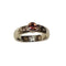 Bague 54 Bague - Tourmaline rose et diamants en or blanc 18k 58 Facettes TA230