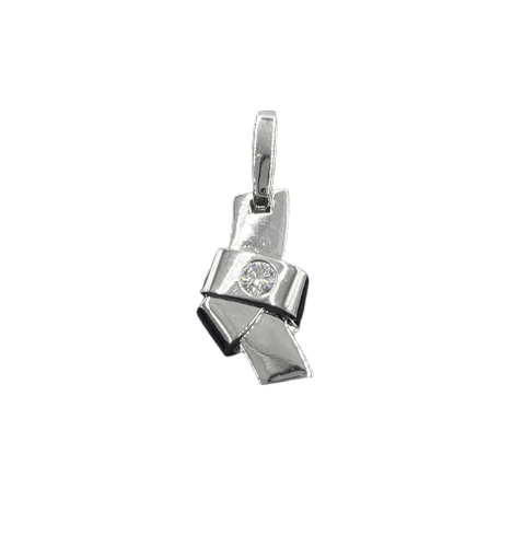 Pendentif Cartier - Pendentif Knot en or blanc 58 Facettes rjb7xr