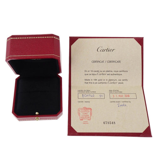 Bague 50 Cartier Juste un Clou - Bague en or rose et diamants 58 Facettes bd40worrh3