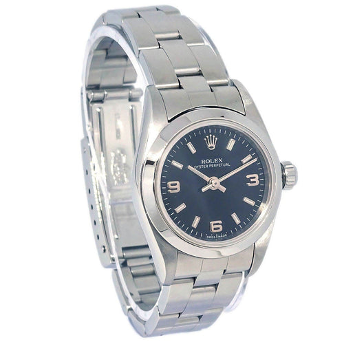 Montre Rolex Oyster Perpetual - Montre automatique en acier inoxydable 58 Facettes krevwr2sic