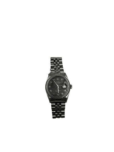 Montre Rolex Oyster Perpetual Datejust - Montre automatique en acier 58 Facettes idy5imfx8g