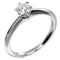 Bague 48 Tiffany & Co. Tiffany Setting Solitaire Ring Platinum with RBC Diamond 58 Facettes c3927u
