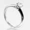 Bague 48 Tiffany & Co. - Bague solitaire Tiffany Setting en platine et diamant 58 Facettes c3927u