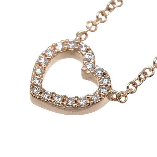 Collier Tiffany & Co. - Collier Metro Heart en or rose et diamants 58 Facettes pgrlrm