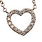Collier Tiffany & Co. - Collier Metro Heart en or rose et diamants 58 Facettes pgrlrm