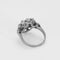 Bague 51 Bague marguerite début XXe en platine, perle fine et diamants 58 Facettes GAP1897X2-1