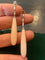 Pendientes de gota en oro blanco de 18K con diamantes y ágata rosa 