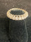 Bague 48 Alliance américaine - Bague en or blanc 750 et diamants 1,30 ct 58 Facettes LP224