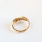 Bague 56 Bague en or jaune 18 carats avec diamants 58 Facettes 158/23
