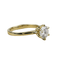 Bague 49 Bague en or jaune 750 avec diamant solitaire 1,014 ct 58 Facettes 1501