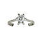 Bague 53 Solitaire - Bague en or blanc 18 carats 58 Facettes 1298