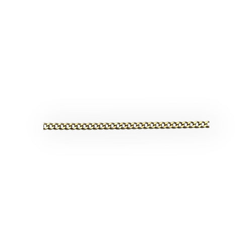 Collier Chaîne maille gourmette en or jaune 18K 59 cm 58 Facettes 149066128