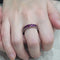Bague 51 Bague - Grenats rhodolites en or blanc 18k 58 Facettes TA18