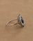 Bague 58 Bague marguerite Art déco en platine, saphir et diamants 58 Facettes