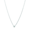 Collier Collier - Pendentif diamant en or blanc 18 carats 58 Facettes 260039