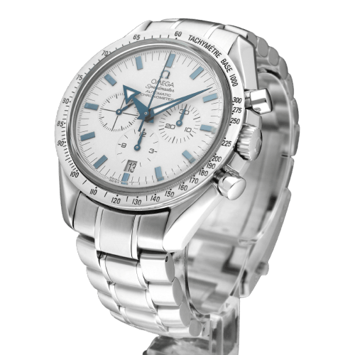 Montre Omega Speedmaster Broad Arrow - Montre automatique en acier 58 Facettes OMG/SPP/079