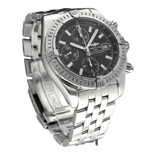 Montre Breitling Chronomat Evolution - Montre automatique en acier 58 Facettes BTL/CHM/196