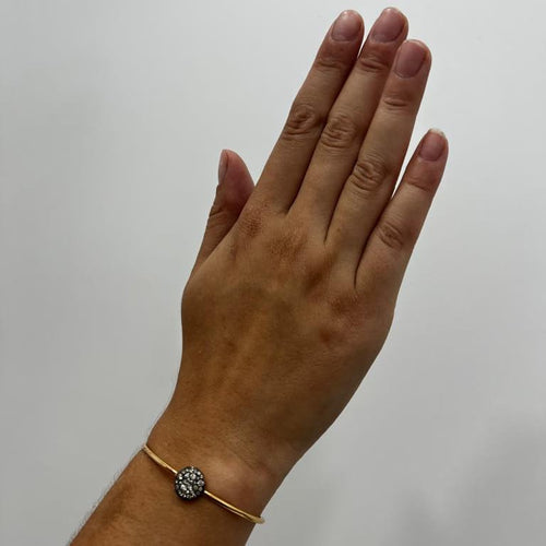 Bracelet Pomellato Sabbia - Bracelet en or rose 18K et diamants bruns 58 Facettes UKA000043SO