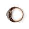 Bague SHARA - Bague bicolore en or 18K avec diamants 58 Facettes UKA000074PV